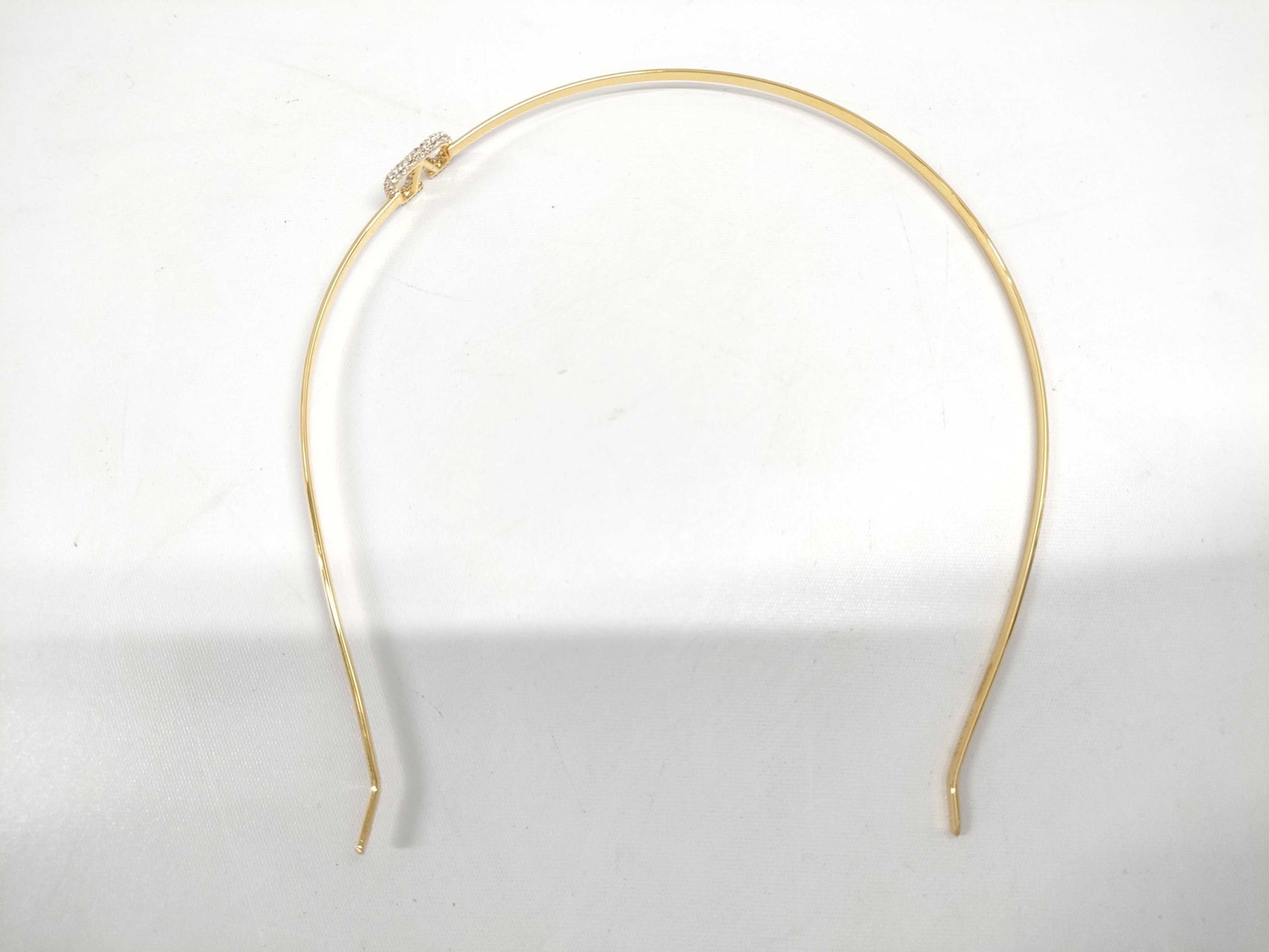 VALENTINO V Logo Signature Swarovski Collaboration Headband Other Accessories