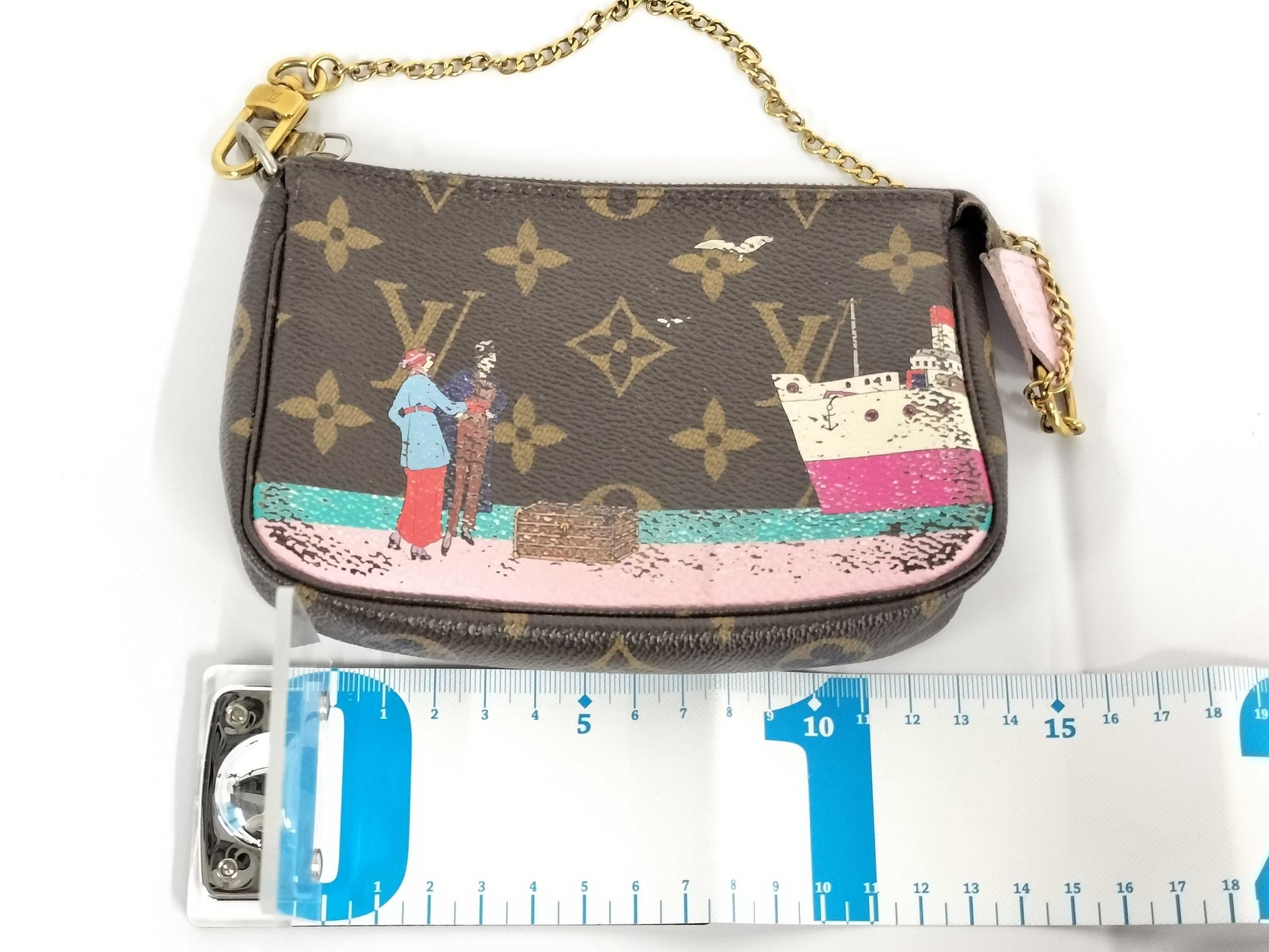 LOUIS VUITTON Monogram M62141 Monogram Mini Pochette Accessoires Handbag