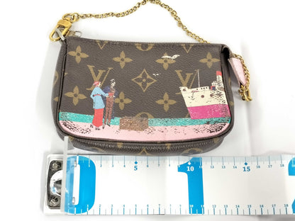 LOUIS VUITTON Monogram M62141 Monogram Mini Pochette Accessoires Handbag