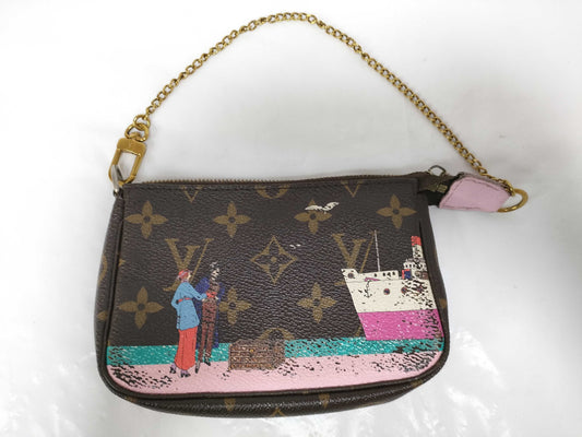 LOUIS VUITTON Monogram M62141 Monogram Mini Pochette Accessoires Handbag