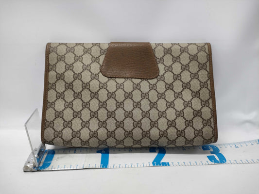 GUCCI GG Supreme Sherry Line Second Bag 89.01.031 Clutch Bag