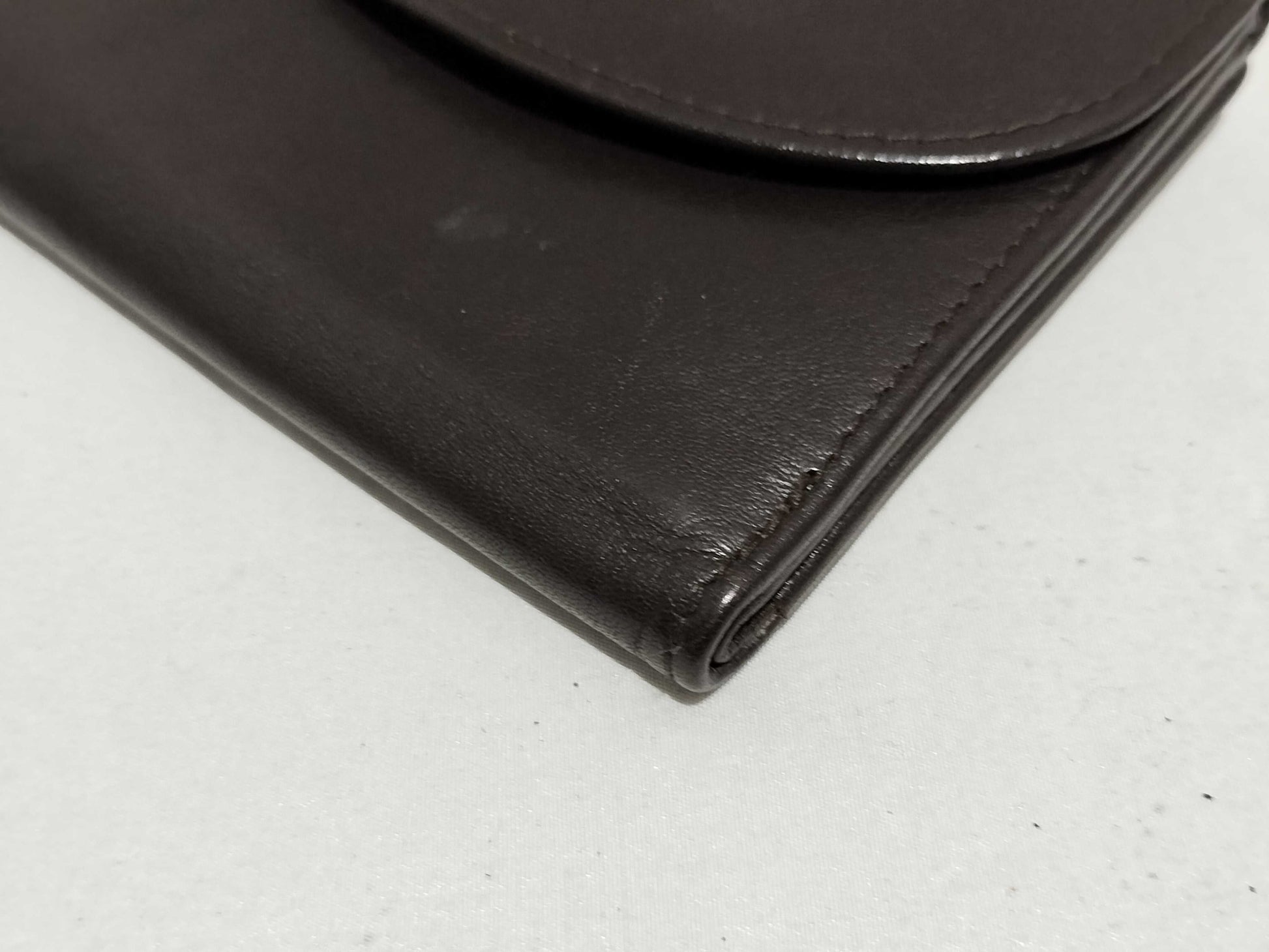 Dior Leather Pass Case Wallet