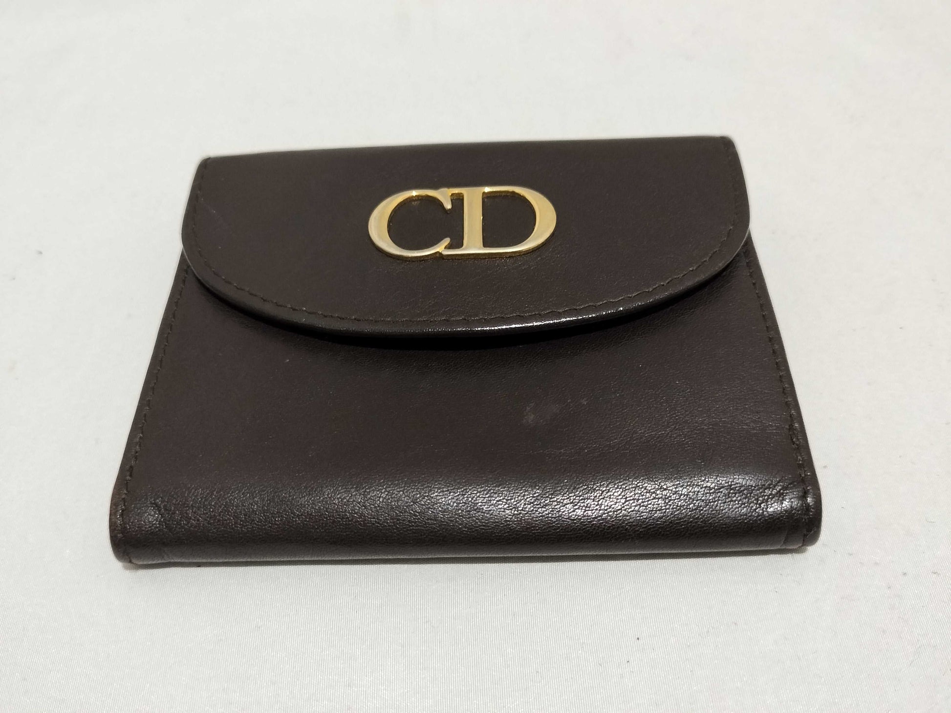 Dior Leather Pass Case Wallet