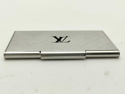 LOUIS VUITTON Porte Carte Champs-Élysées Silver Card Case, Pass Case, Business Card Holder