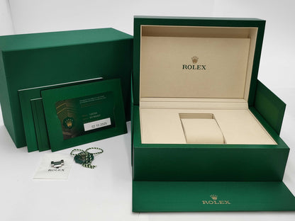 ROLEX 126334 651R0407 Mint Green Men's Watch