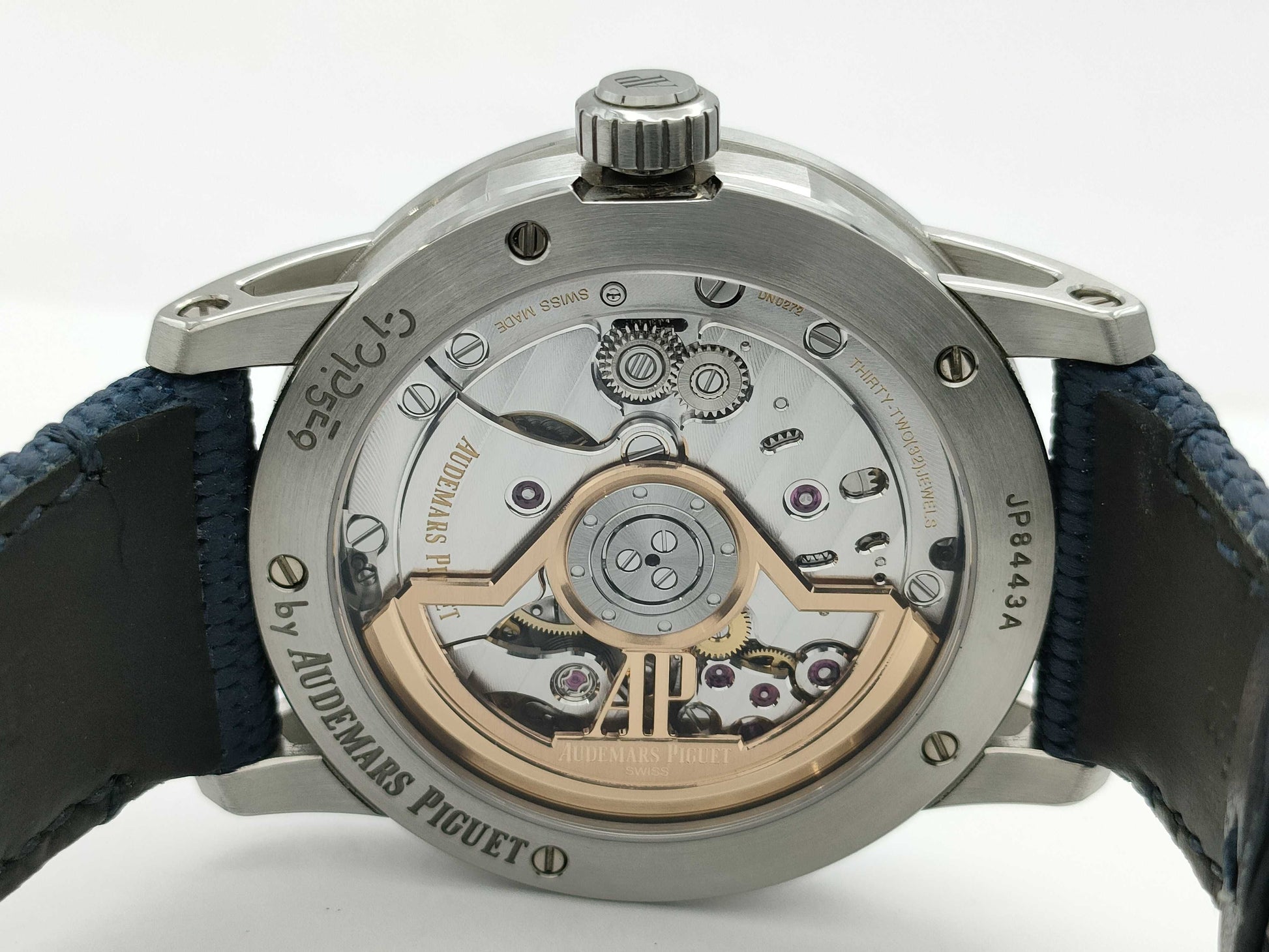 AUDEMARS PIGUET 15210ST.OO.A348KB.01 JP8443A Automatic Blue Dial Men's Watch