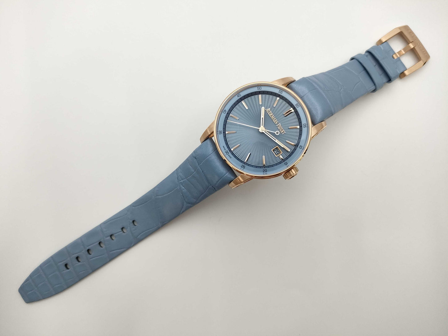 AUDEMARS PIGUET 77410OR.OO.A344CR.01 FX2776J Blue Dial Men's Watch