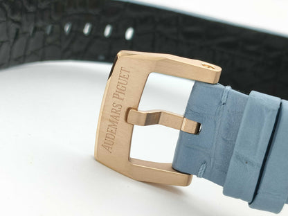 AUDEMARS PIGUET 77410OR.OO.A344CR.01 FX2776J Blue Dial Men's Watch