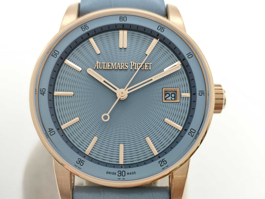 AUDEMARS PIGUET 77410OR.OO.A344CR.01 FX2776J Blue Dial Men's Watch