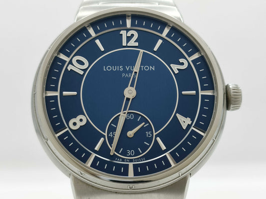 LOUIS VUITTON W1ST20 AK4382 Blue Dial Men's Watch