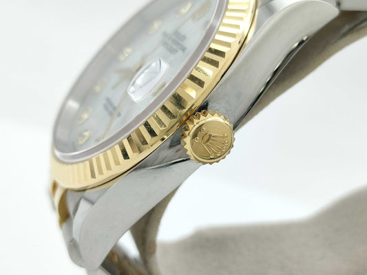 ROLEX 126233NG V0013556 White Shell Dial Men's Watch