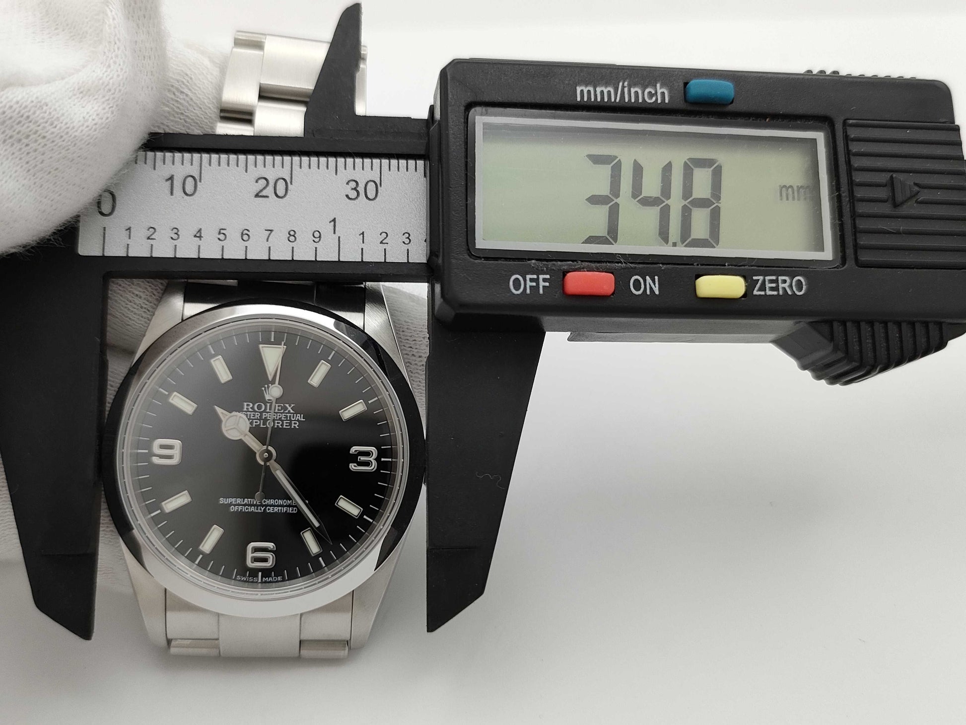 ROLEX 114270 K285796 Black Dial Boys' Watch