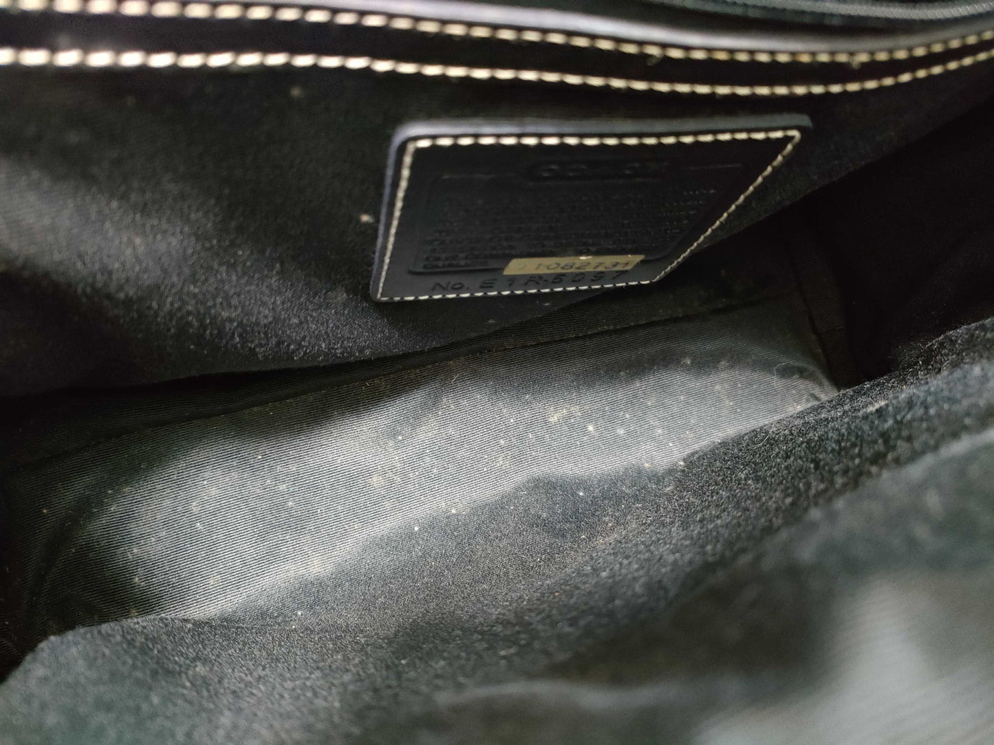 COACH Signature F24035/6097/2WAY Fringed Bag 3-Piece Set Shoulder Bag