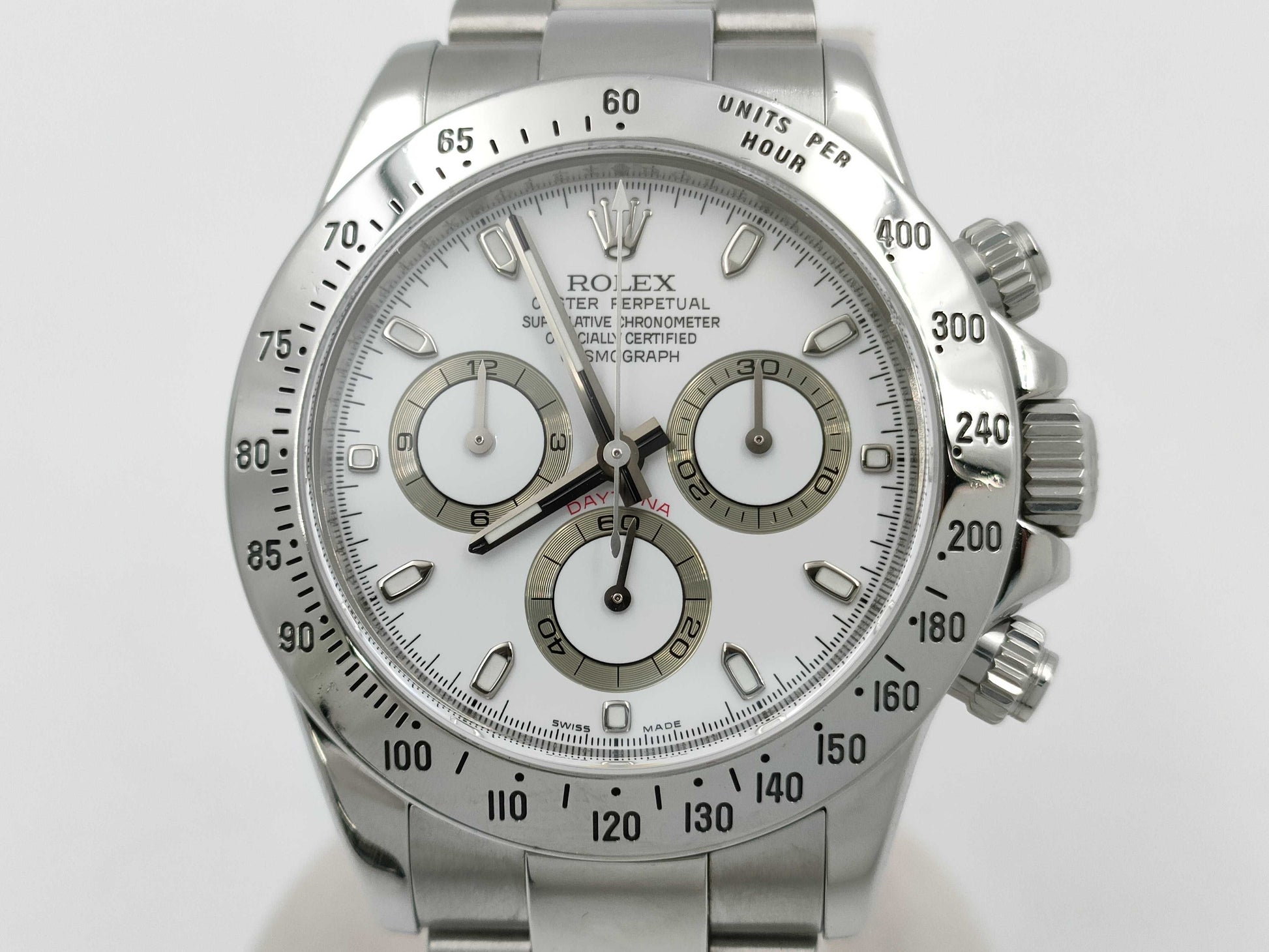 ROLEX 116520 M629415 White Dial Men's Watch