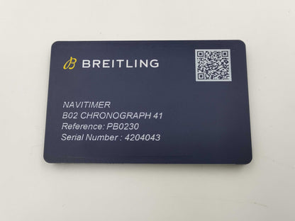 BREITLING PB0230 4204043 Manual Winding Men's Watch