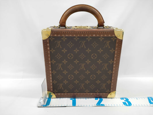 LOUIS VUITTON Monogram Coteville 25 SP Order Trunk Handbag