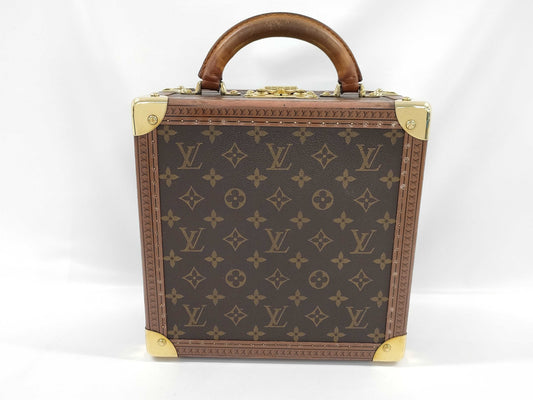 LOUIS VUITTON Monogram Coteville 25 SP Order Trunk Handbag