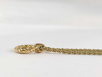 Dior necklace logo necklace