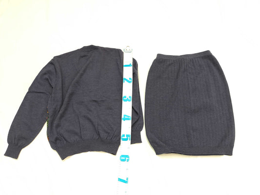 Salvatore Ferragamo Silk and Knit Set Other Apparel