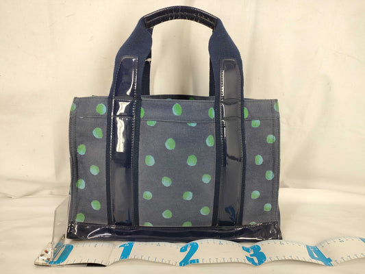 Tory Burch Canvas x Enamel Handbag
