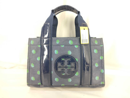 Tory Burch Canvas x Enamel Handbag