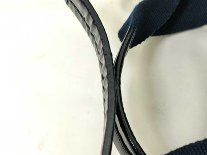 Tory Burch Canvas x Enamel Handbag