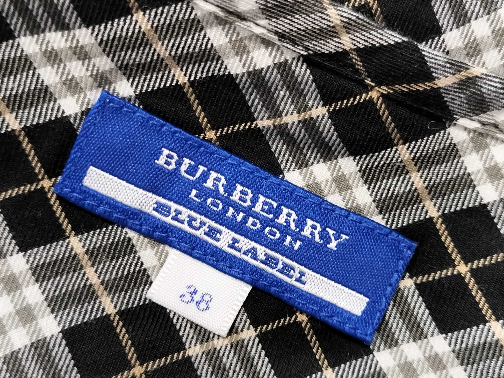 BURBERRY Blue Label Nova Check Blouse Tops Tops