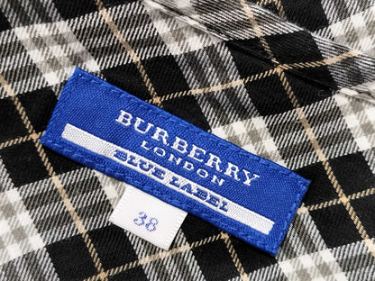 BURBERRY Blue Label Nova Check Blouse Tops Tops