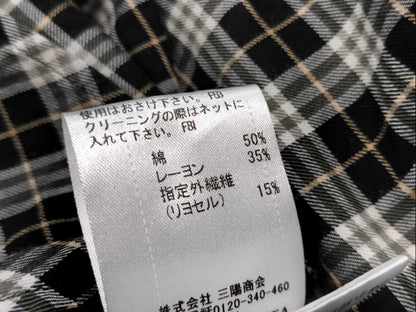 BURBERRY Blue Label Nova Check Blouse Tops Tops