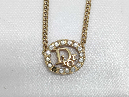 Dior logo necklace necklace
