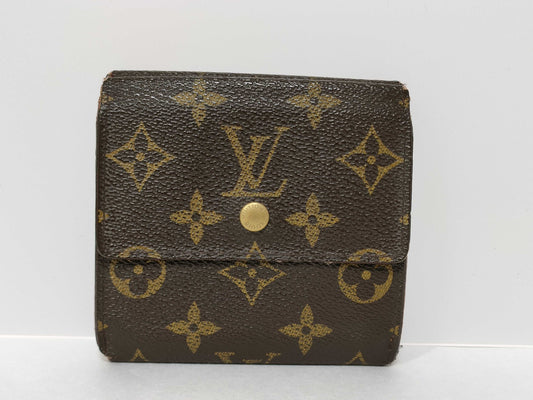 LOUIS VUITTON Monogram Double Hook Wallet