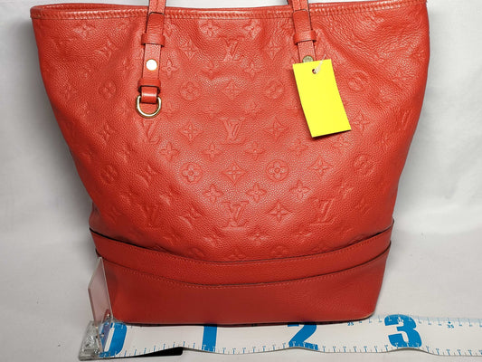 LOUIS VUITTON Monogram Empreinte Citadines PM Tote Bag with Pouch