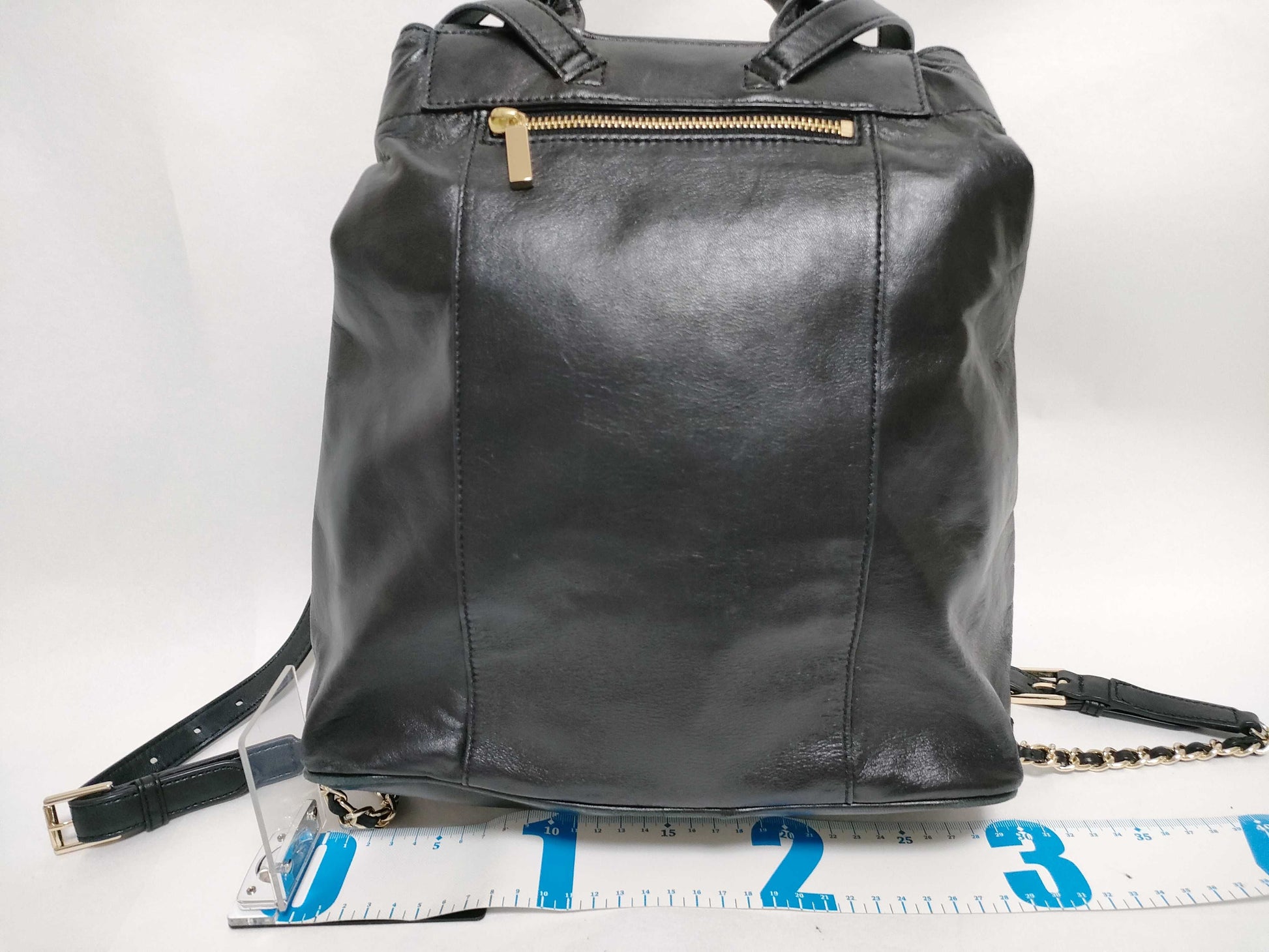 Tory Burch Leather Backpack Black