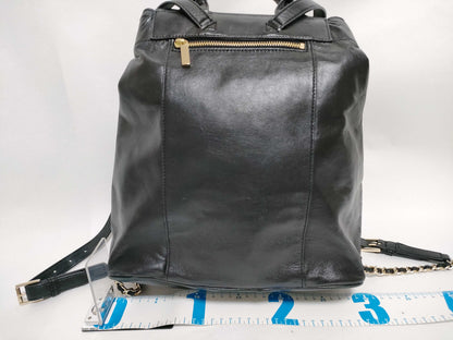 Tory Burch Leather Backpack Black