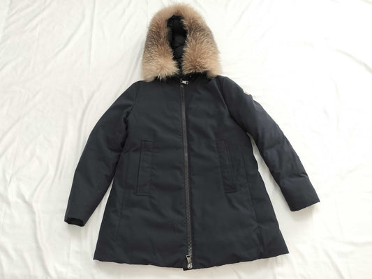MONCLER Bravet Fox Coat Coat