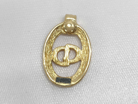 Dior Top Stone CD Logo Pendant Top
