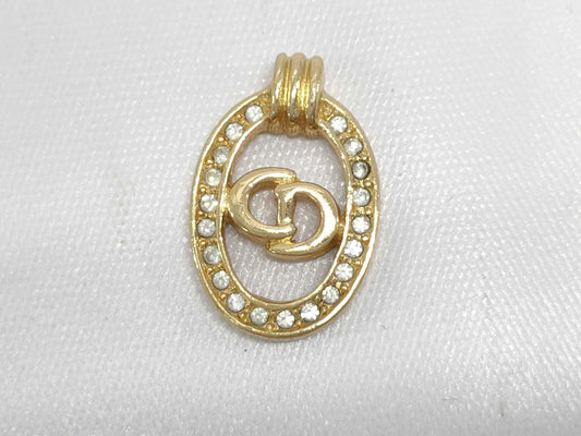 Dior Top Stone CD Logo Pendant Top