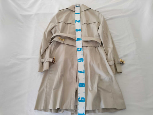 BURBERRY Trench Coat Size 44 Beige
