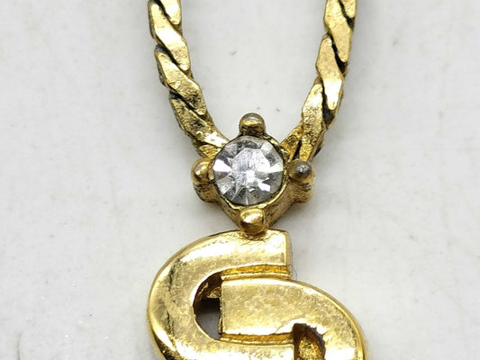 Dior Logo GD Necklace Necklace