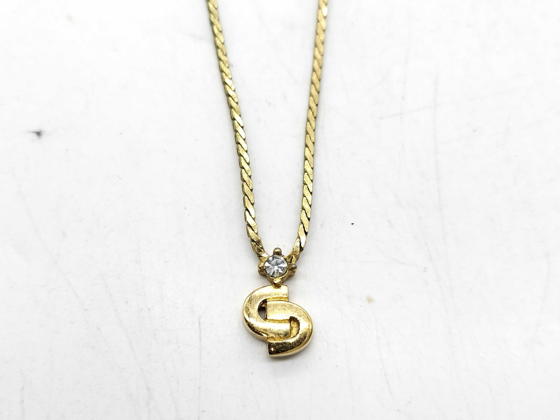 Dior Logo GD Necklace Necklace