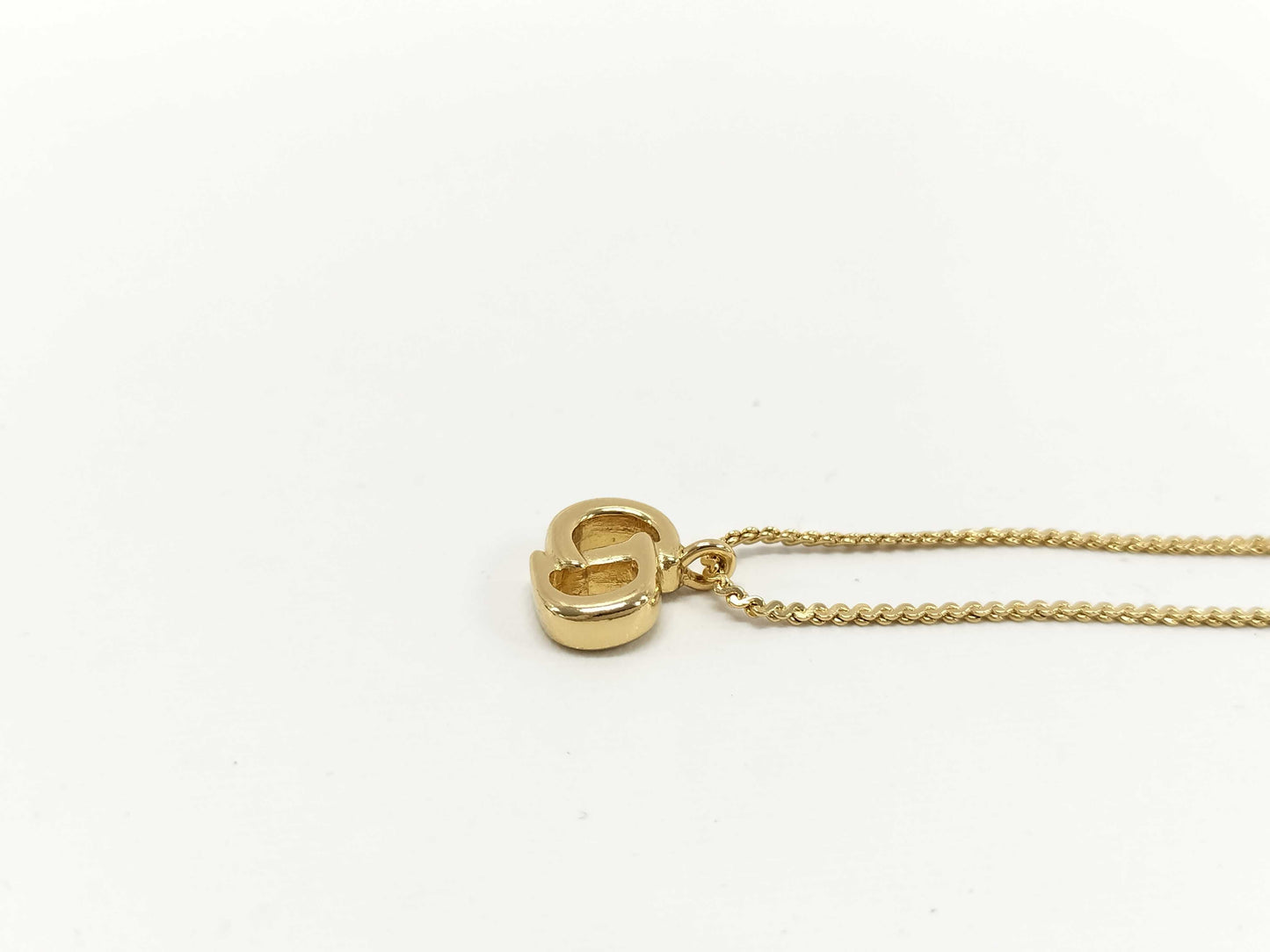 Dior CD logo necklace made in Germany