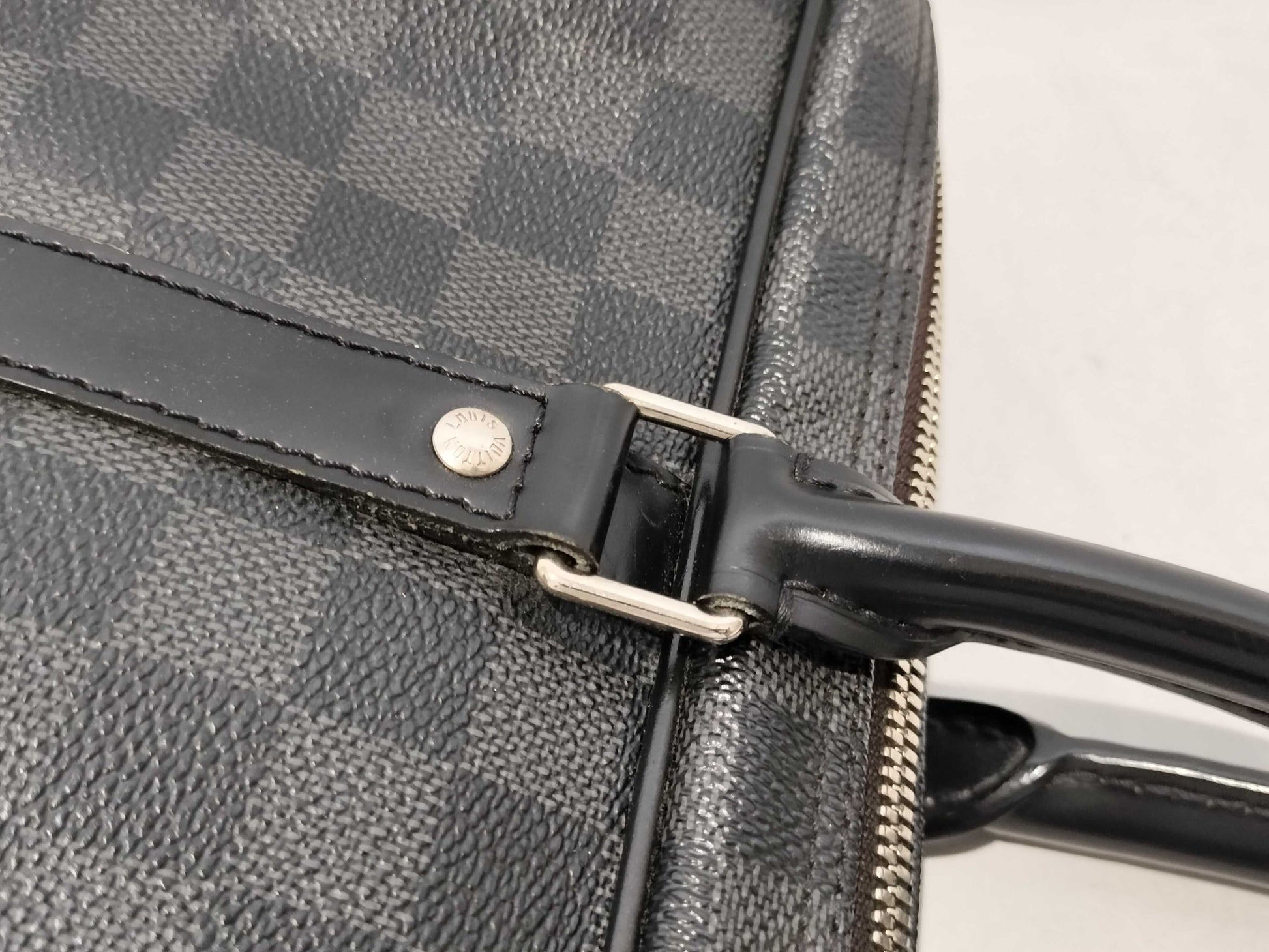 LOUIS VUITTON Damier Graphite N41125 Porte Document Voyage Business Bag