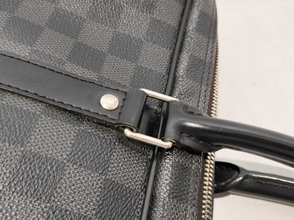 LOUIS VUITTON Damier Graphite N41125 Porte Document Voyage Business Bag