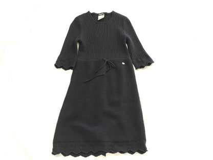 CHANEL Knit Dress 36 08A Dress