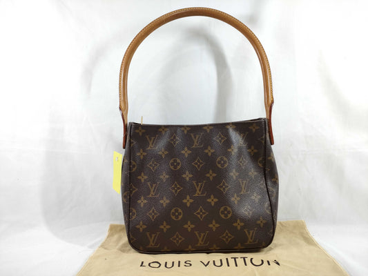 LOUIS VUITTON Monogram M51146 Looping Handbag