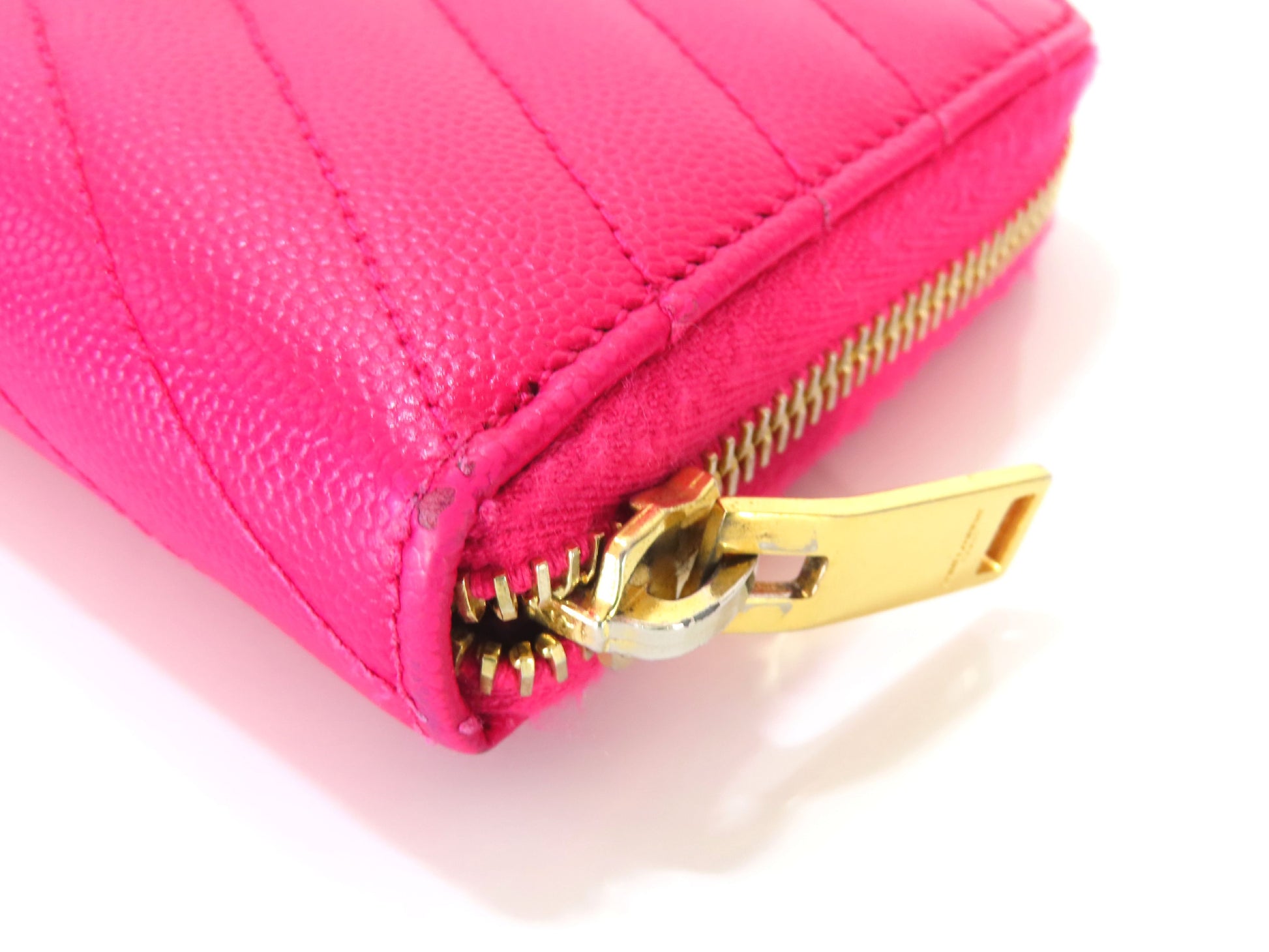 Yves Saint Laurent Round Long Wallet