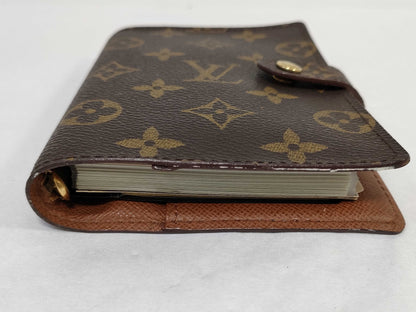 LOUIS VUITTON Monogram Agenda PM 1998 R20005 Notebook Cover