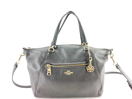 COACH Leather 2-Way Handbag 79997 Handbag
