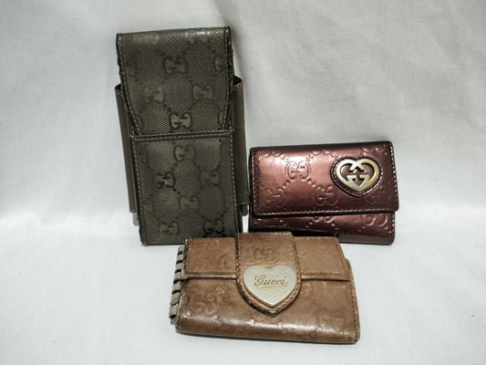 GUCCI Key Case Cigarette Case *3 Key Case/Key Holder