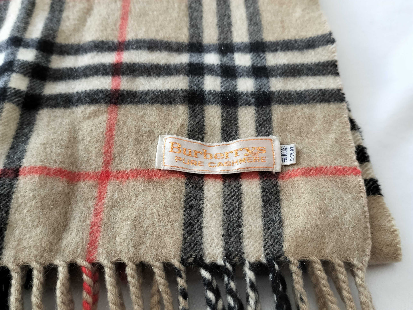 BURBERRY Nova Check Scarf
